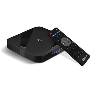 APPROX Media player - 4K Smart TV box QuadCore1.5Ghz, 16GB built-in memory, Android7.1, WiFi, HDMI, BT, 2 pcsUSB, remote switch. Dom