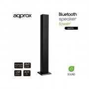 APPROX Sound wall - Bluetooth Speaker tower (BT, 2.1 Stereo Speakers, 3.5mm Audio Jack, 1m high) 