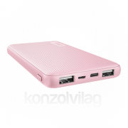 Trust Primo external battery Lithium ion (Li-ion) 10000 mAh pink 