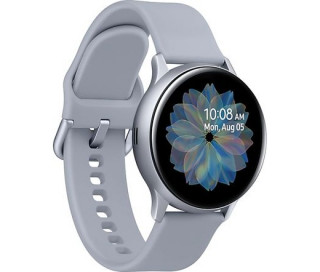 Samsung Galaxy Watch Active 40mm aluminum Silicone Strap Silver Mobile