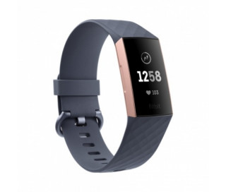 Fitbit Charge Rose Gold Blue Grey Mobile