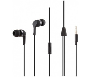 Qoltec 50802 Black microphone in-ear earphone Mobile