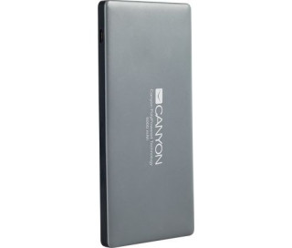 Canyon CNS-TPBP5DG Slim LiPo 5000mAh powerbank Gray (2xUSB) (Lightning/USB input) Mobile