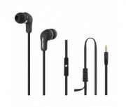 Qoltec 50800 Black microphone in-ear earphone 