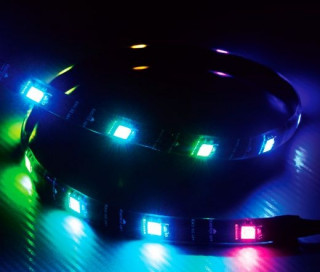 LED Akasa - Magnetic LED strip - Vegas MBA - AK-LD07-60RB - 60cm - RGB Dom