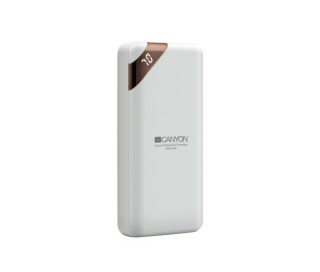 Canyon CNE-CPBP20W 20000mAh Powerbank with digital display White Mobile