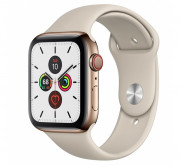 Apple Watch Series GPS+Cellular smart watch, 44mm,Stainless steel, Gold/Gray 