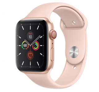 Apple Watch Series GPS+Cellular smart watch, 44mm, Aluminum Gold/pink Mobile