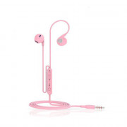 UIISII U1 wired microphone Earbud earphone pink 