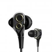 UIISII DT200 dual dynamic drive Hi-Res Audio  microphone earphone 