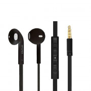 AWEI ES-15Hi Earbud earphone microphone with remote Black 