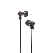 BRAINWAVZ OMEGA microphone earphone Red-Blue 