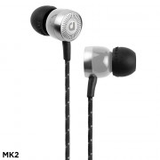 AUDIOFLY AF45C MK2 wired microphone earphone silver 