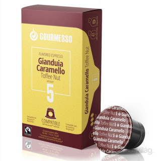 Gourmesso Soffio Giaundia Caramello Nespresso compatible coffee Magnetics 10 pcs Dom