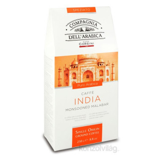 Compagnia Dell`Arabica Caffé India Monsooned Malabar ground coffee 250 g Dom