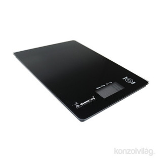 Momert 6841 black glass plate  kitchen scale Dom