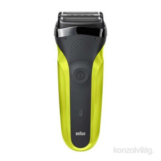 BRAUN 300s/black - yellow /razor Dom