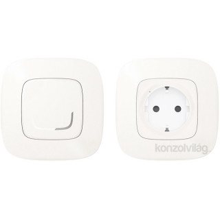 Legrand Valena Allure Netatmo Paired Set: 1 Smart connector  + 1 Wireless Switch - pearl Dom