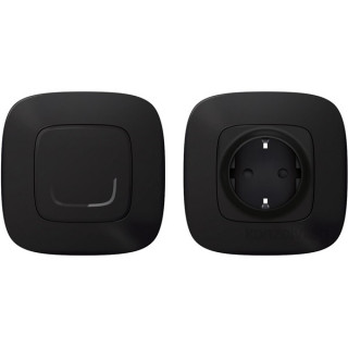 Legrand Valena Allure Netatmo Paired Set: 1 Smart connector  + 1 Wireless Switch - black Dom