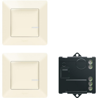 Legrand Valena Life Netatmo Paired Set: 2 Wireless Switch + micro module Dom