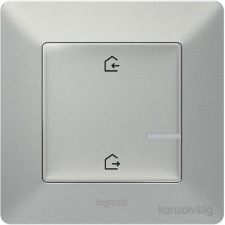 Legrand Valena Life Netatmo Smart Wireless Switch  - With arrival/departure function aluminum Dom