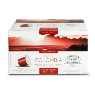 Compagnia Dell Arabica DCO051 Colombia Medellin Supremo Nespresso compatible coffee Magnetic 10*5,2g Dom