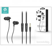 Devia ST986933 Ripple Black microphone earphone 