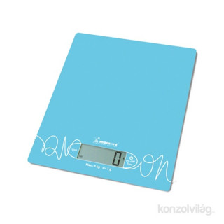 Momert 6854 blue  glass plate  kitchen scale Dom