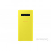 Samsung EF-PG975TYEG Galaxy S10+ yellow silicone protective phone case 