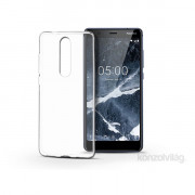 EazyCase PT-5044 Soft Nokia 5.1 translucent silicone back cover 