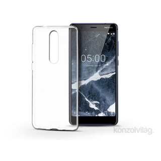 EazyCase PT-5044 Soft Nokia 5.1 translucent silicone back cover Mobile