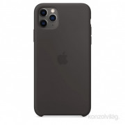 Apple iPhone 11 Pro Max Black silicone case 