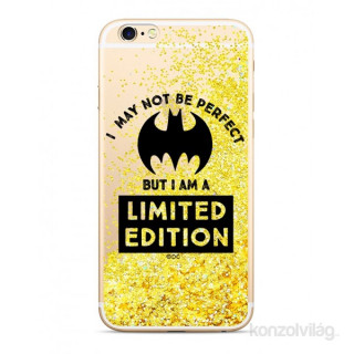 Bat Girl 007 Samsung A40 glittery liquid Gold back cover Mobile