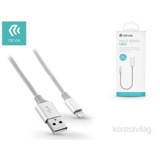 Devia ST324680 Pheez Lighting silver data and charging cable 25 cm powerbank cable Mobile