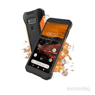 myPhone HAMMER Explorer 5,72" LTE 6/128GB Dual SIM Black-orange drop, dust and impact resistant smart phone Mobile