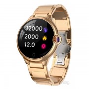 Garett Women Karen Gold metal strap smart watch 