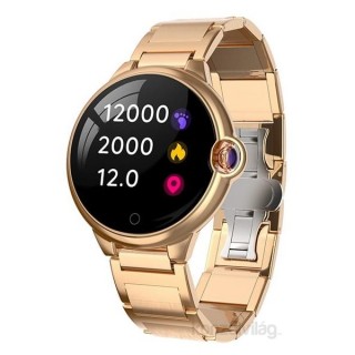 Garett Women Karen Gold metal strap smart watch Mobile