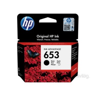 HP 653 originalni crni tintni uložak PC