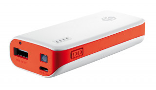 Trust PowerBank 4400 mAh Red White Mobile