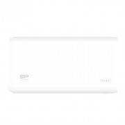 Silicon PowerBank 20000mAh S200 PowerBank White (USB1: DC 5V/2.1A, USB2: 5V 1A) 