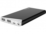 Sandberg  PowerBank 10000mAh (1A 2,1A USB port; Black) 