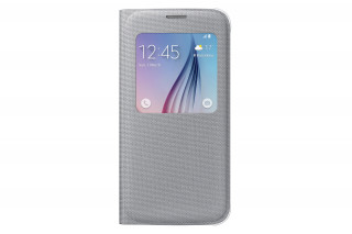 Samsung EF-CG920BSE Silver View flip case S6 Mobile