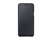 Samsung Galaxy A6 flip cover case, Black 