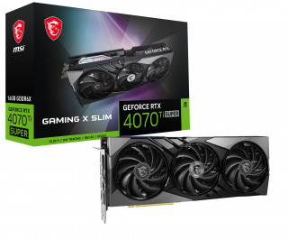 MSI GAMING GeForce RTX 4070 Ti SUPER 16G X SLIM NVIDIA 16 GB GDDR6X PC