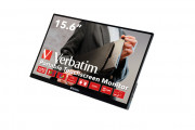 Verbatim 49592 računalni monitor 39,6 cm (15.6") 1920 x 1080 pikseli Full HD LCD Ekran osjetljiv na dodir Crno 