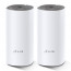 TP-Link Deco E4 (2-pack) Dvofrekvencijski (2,4 GHz / 5 GHz) Wi-Fi 5 (802.11ac) Bijelo, Sivo Unutarnji thumbnail