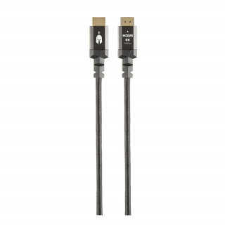 Spartan Gear - HDMI 2.1 kabel - 1,5 m; aluminijski, pozlaćeni konektor PC