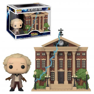 Funko Pop! Back to the Future: Doc w / Clock Tower #15 Vinyl Figura Merch