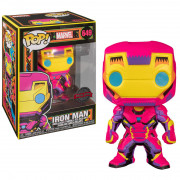 Funko Pop! Marvel: Black Light Iron Man #649 Vinyl Figura 