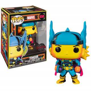 Funko Pop! Marvel: Black Light Thor #650 Vinyl Figura Merch